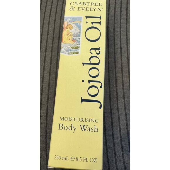 Crabtree & Evelyn Jojoba Oil Moisturizing Body Wash Gel 8.5 oz New in Box - Picture 1 of 6